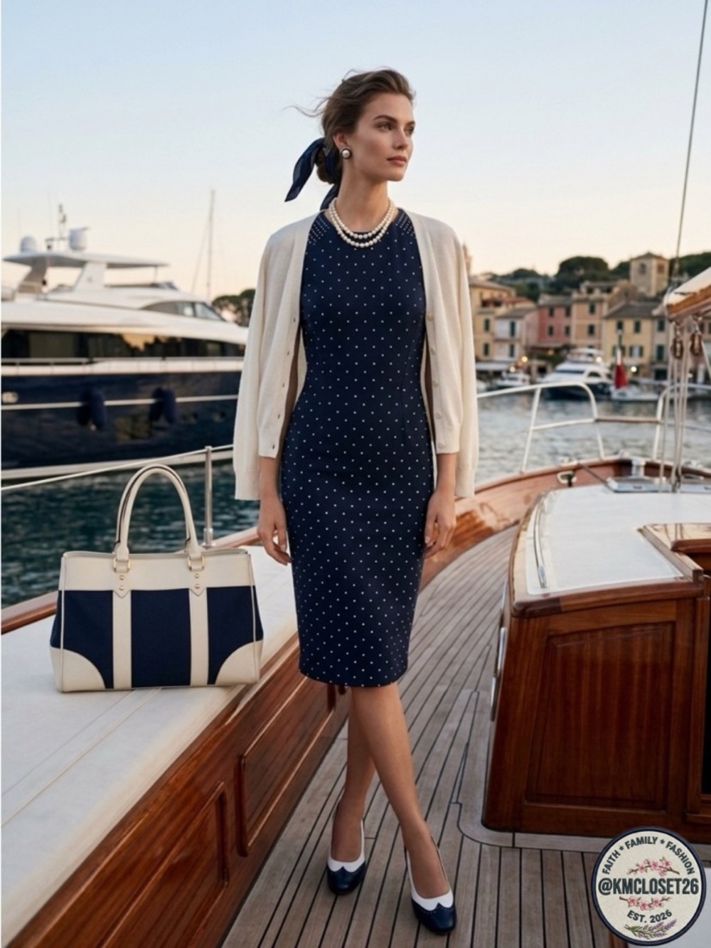 H&M Modern Classic Polka Dot Sheath Dress Size XS 2 Quiet Luxury EUC